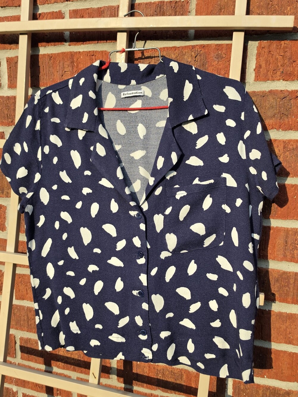 Reformation Marley Top Blouse